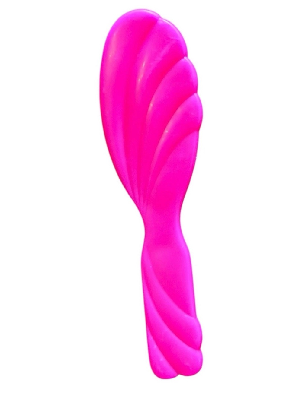 Mattel Barbie Doll Accessory Hot Pink HAIRBRUSH Hair Brush Vintage Shell